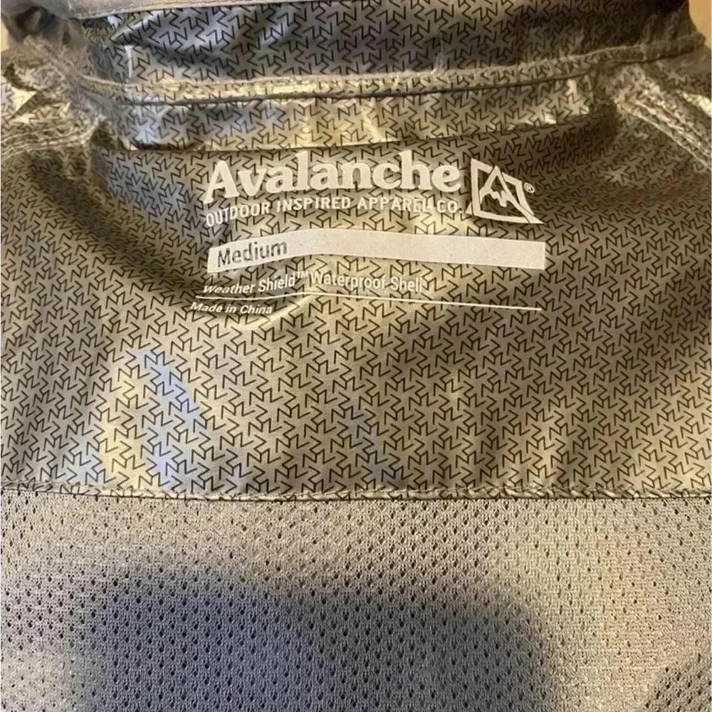 Women’s Grey Avalanche Windbreaker Size M outdoor apparel waterproof weather - Picture 7 of 7
